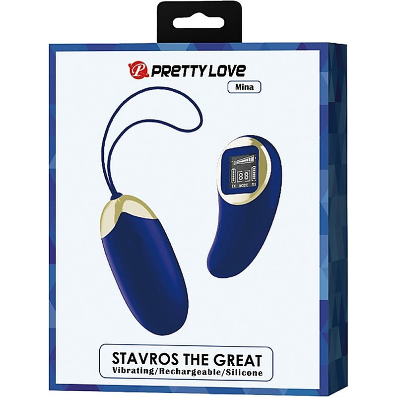 Baile Pretty Love Mina Remote Control Bullet Vibrator LCD Display - Unclassified