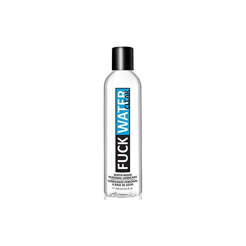 FuckWater Water Based Personal Lubricant Clear 240 ml Hybrid Formula - Water Based Lubes