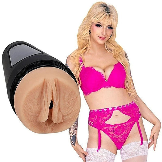 Main Squeeze Kiley Corrupt Vagina Stroker by Doc Johnson - Masturbators and Strokers