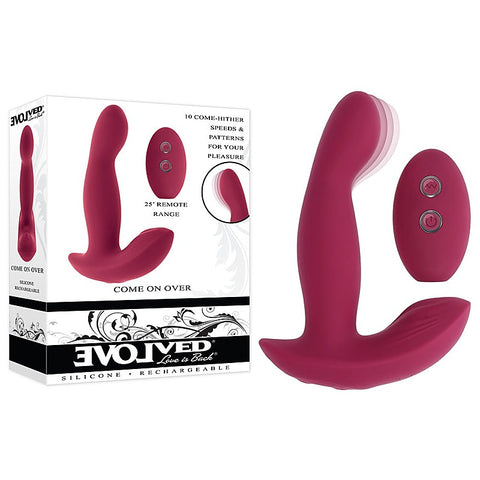 COME ON OVER G-Spot Vibrator by Evolved - G-Spot Vibrators