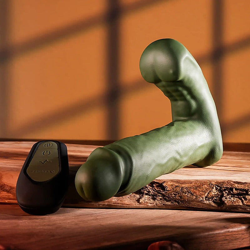 The Hunk Vibrating Growing Dong by Evolved - Vibrating Dildos