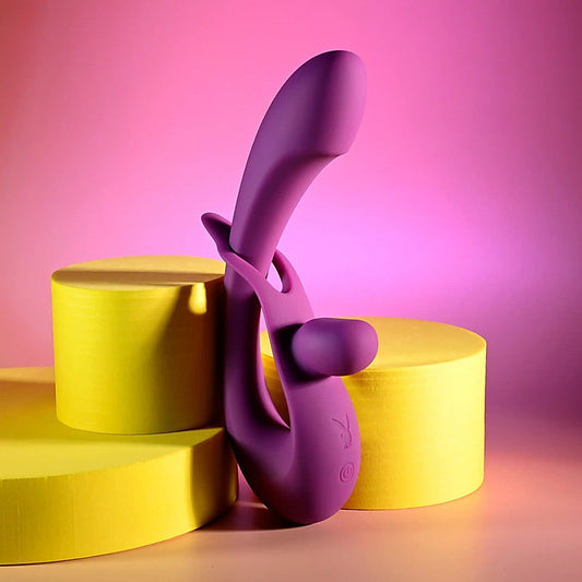 Playboy Pleasure CHA CHA SLIDE Rabbit Vibrator by Evolved - Rabbit Vibrators