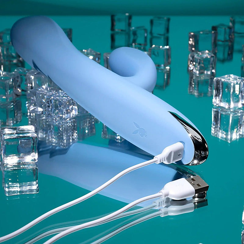 Playboy Pleasure UP AND AWAY Rabbit Vibrator by Evolved - Rabbit Vibrators