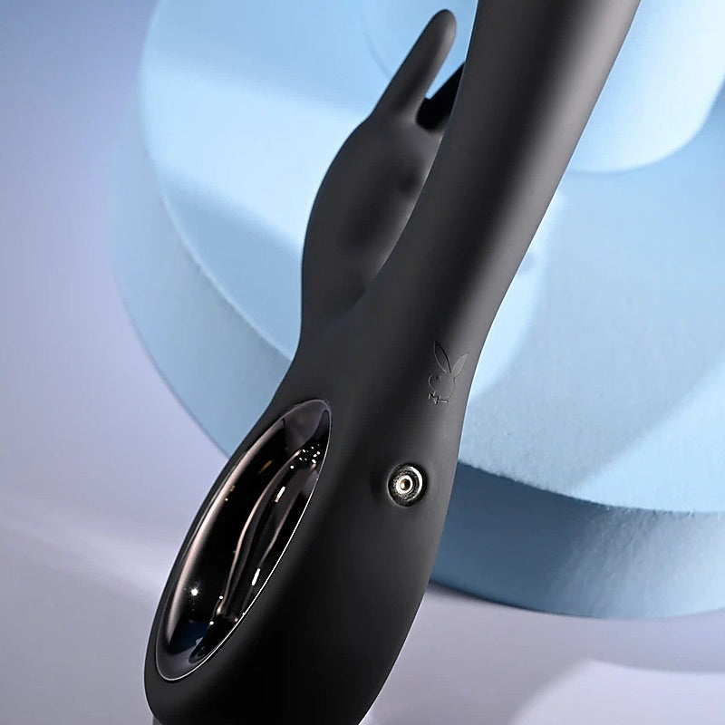 Playboy Pleasure LATE NIGHT BUNNY Rabbit Massager by Evolved - Rabbit Vibrators