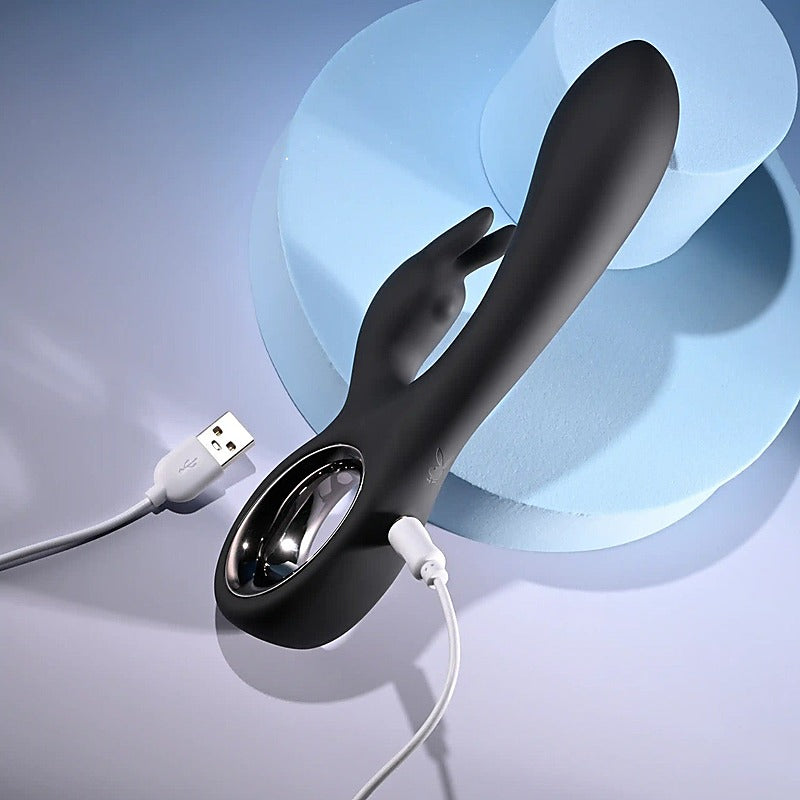 Playboy Pleasure LATE NIGHT BUNNY Rabbit Massager by Evolved - Rabbit Vibrators