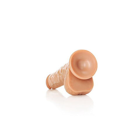 REALROCK 18 cm Straight Realistic Dildo with Balls - Realistic Dildos