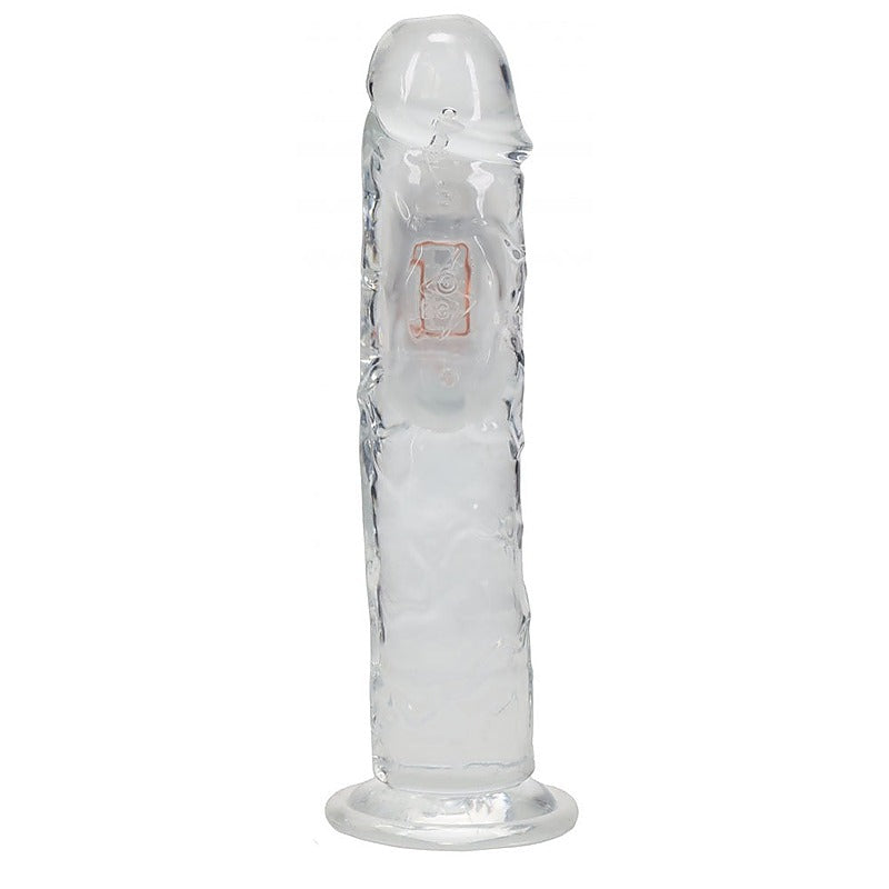 REALROCK No Balls Rechargeable LED Vibrating Dong - Vibrating Dildos
