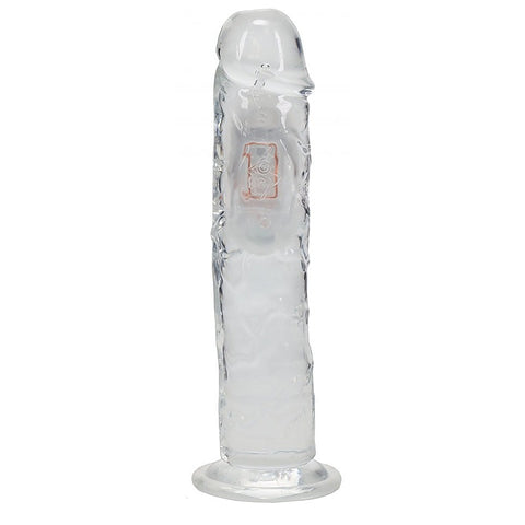 REALROCK No Balls Rechargeable LED Vibrating Dong - Vibrating Dildos