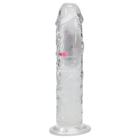 REALROCK No Balls Rechargeable LED Vibrating Dong - Vibrating Dildos