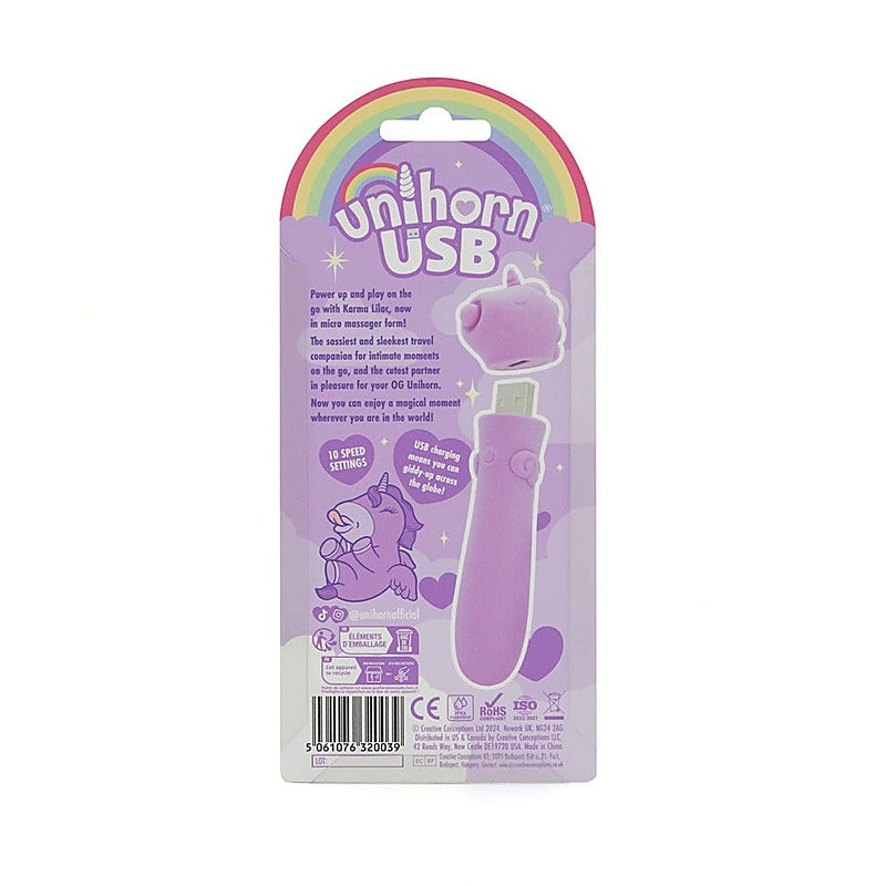 Premium Karma Lilac Bullet Massager by Unihorn - Bullet Vibrators