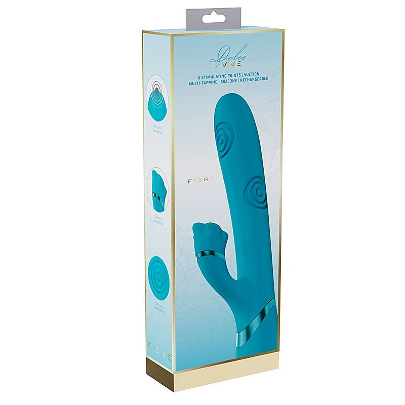 VIVE Fiore Tapping Rabbit Vibrator by Shots Toys - Rabbit Vibrators