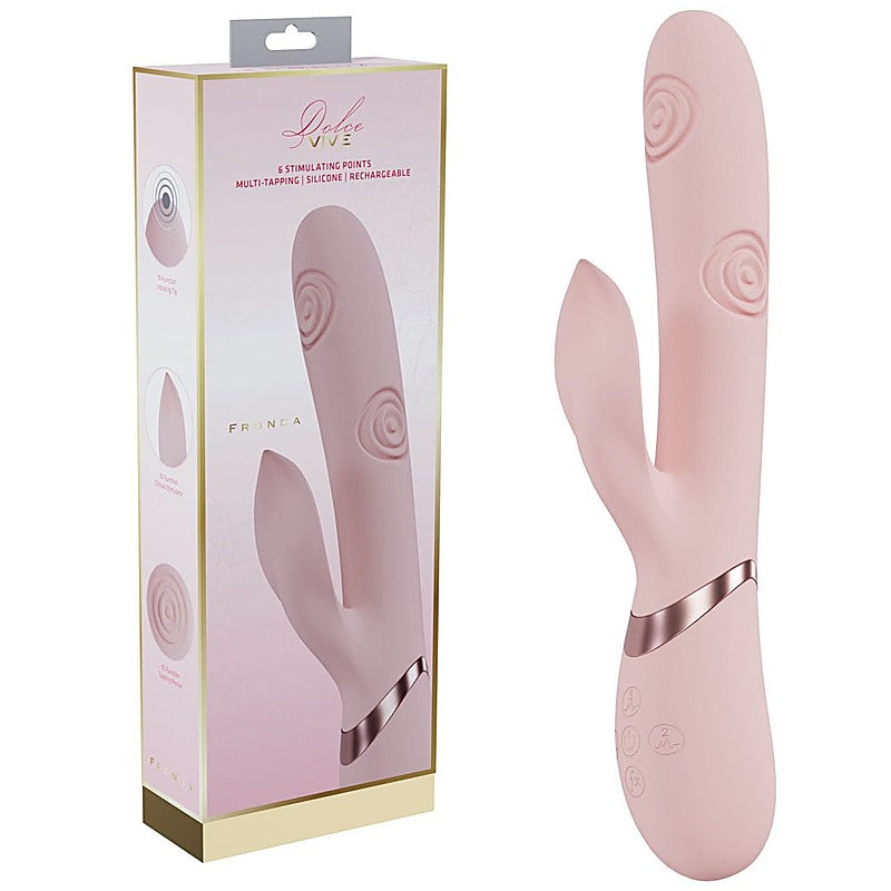 VIVE Fronda Rechargeable Rabbit Vibrator by Shots Toys - Rabbit Vibrators