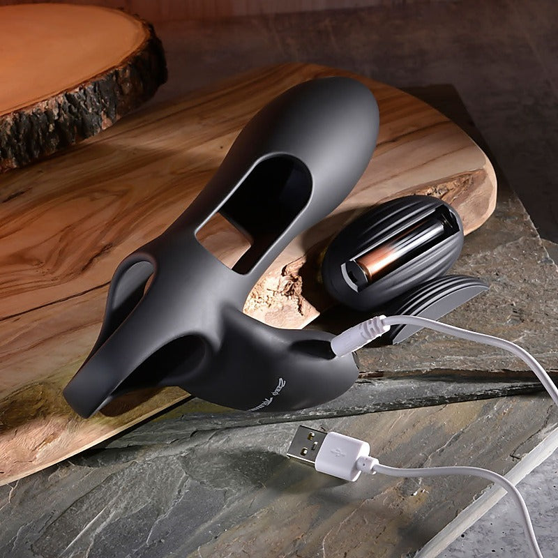 NAUTILUS Vibrating Penis Extender Sleeve by Zero Tolerance - Penis Sleeves and Extenders