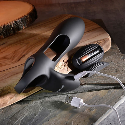 NAUTILUS Vibrating Penis Extender Sleeve by Zero Tolerance - Penis Sleeves and Extenders