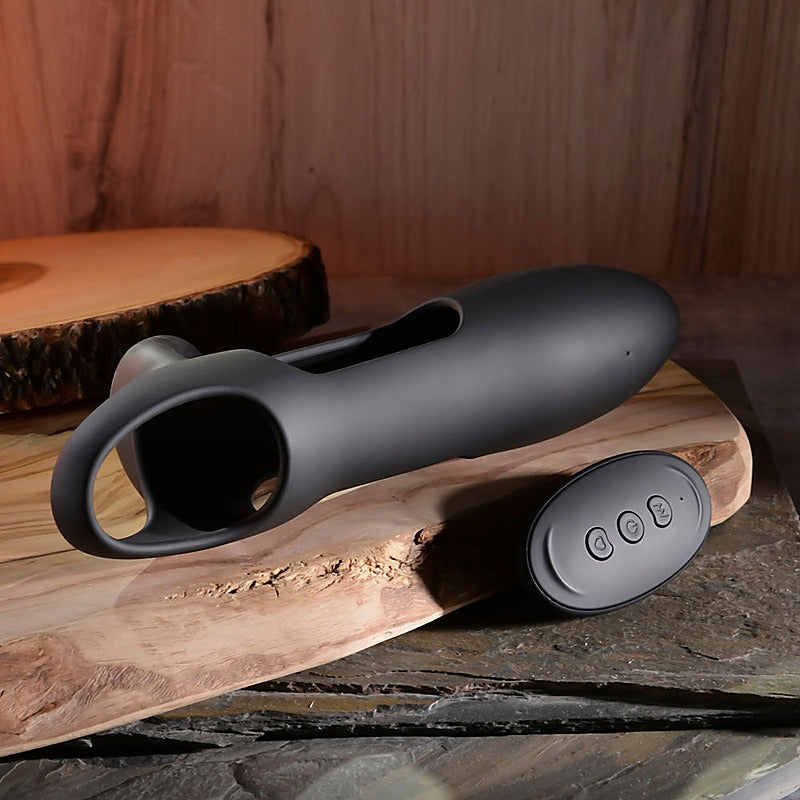 NAUTILUS Vibrating Penis Extender Sleeve by Zero Tolerance - Penis Sleeves and Extenders