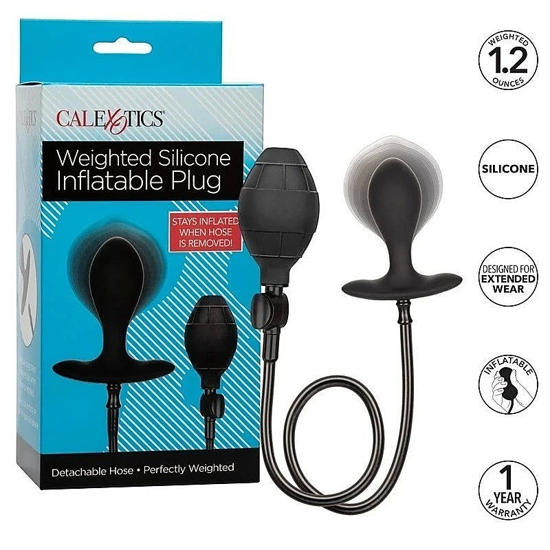 Weighted Inflatable Butt Plug by California Exotics - Butt Plugs