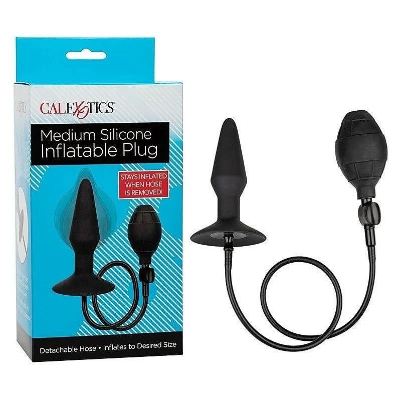 Silicone Inflatable Anal Plug by California Exotics - Butt Plugs