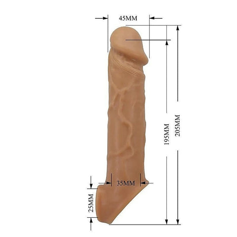 Lionel Liquid Silicone Penis Sleeve by Baile - Penis Sleeves and Extenders