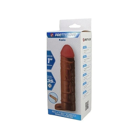 Kaile 7 Inch Penis Extensions Sleeve by Baile - Penis Sleeves and Extenders