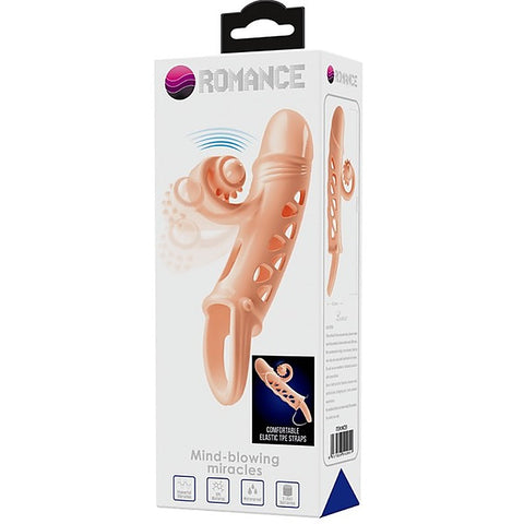 Baile Pretty Love Lonzo Mind Blowing Miracles Penis Sleeve with Vibrating Tip - Penis Sleeves and Extenders