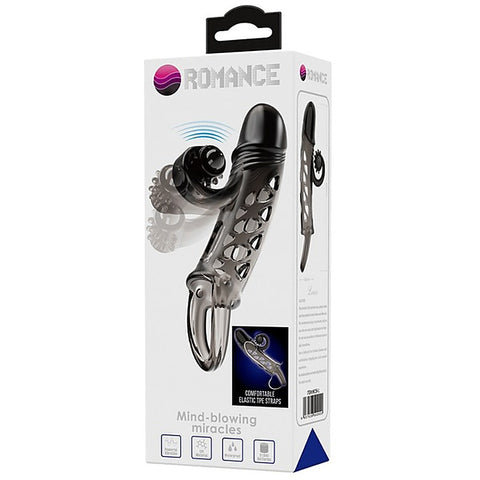 Baile Pretty Love Lonzo Mind Blowing Miracles Penis Sleeve with Vibrating Tip - Penis Sleeves and Extenders
