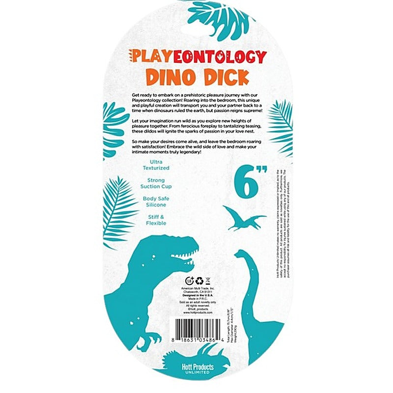Hott Products Dino Dick Fantasy Dildo Orange - Realistic Dildos