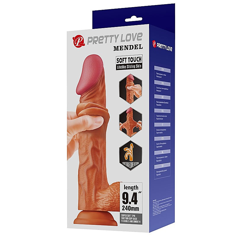 Pretty Love Buraq 9.4 Inch Realistic Dong by Baile - Realistic Dildos