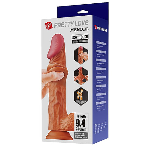 Pretty Love Buraq 9.4 Inch Realistic Dong by Baile - Realistic Dildos
