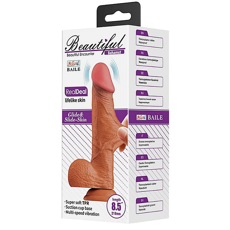Pretty Love Bahamut 8.5 Inch Vibrating Dildo by Baile - Vibrating Dildos