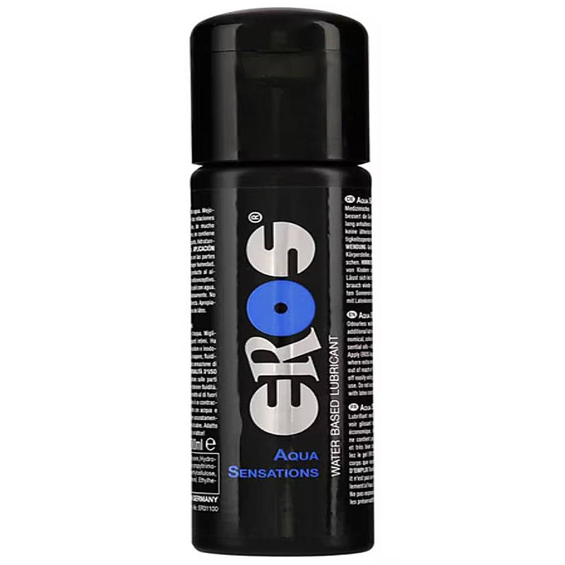 EROS Aqua Sensations Water Based Lubricant by Megasol - Water Based Lubes