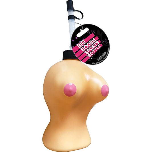 Big Boobie Shaped Sports Bottle by Hott Products - Party Gifts and Novelties