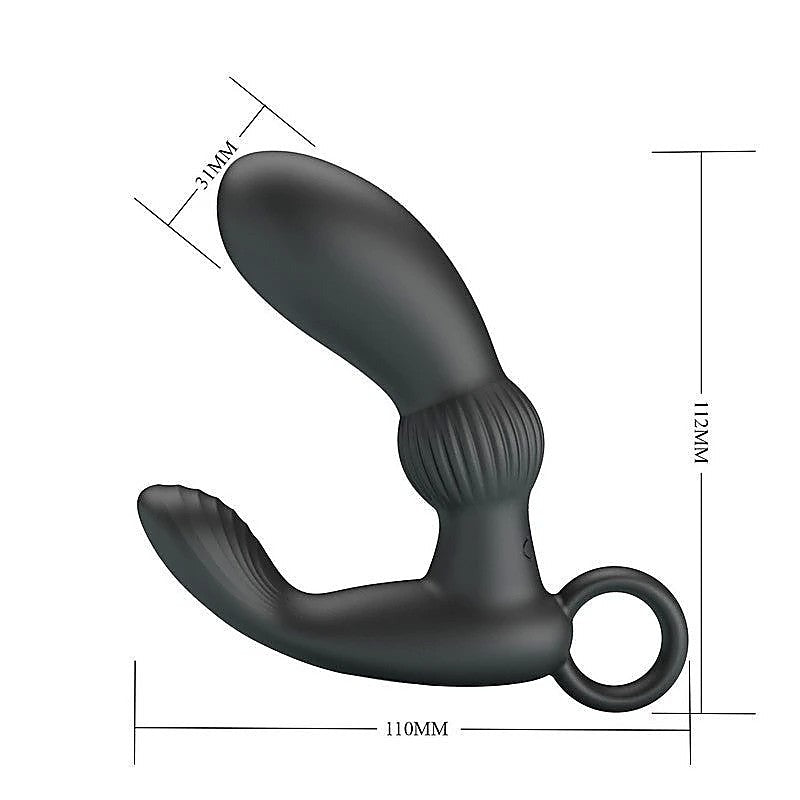 Baile Pretty Love Cayla Rechargeable Prostate Massager with Textured Design - Prostate Sex Toys