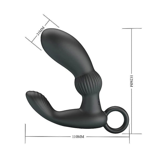 Baile Pretty Love Cayla Rechargeable Prostate Massager with Textured Design - Prostate Sex Toys