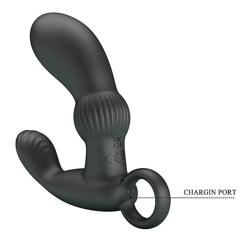 Baile Pretty Love Cayla Rechargeable Prostate Massager with Textured Design - Prostate Sex Toys