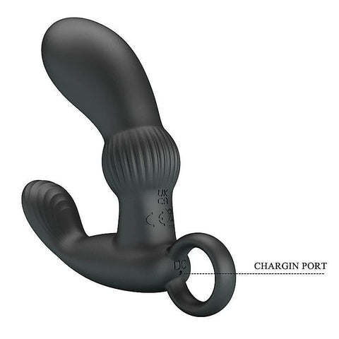 Baile Pretty Love Cayla Rechargeable Prostate Massager with Textured Design - Prostate Sex Toys