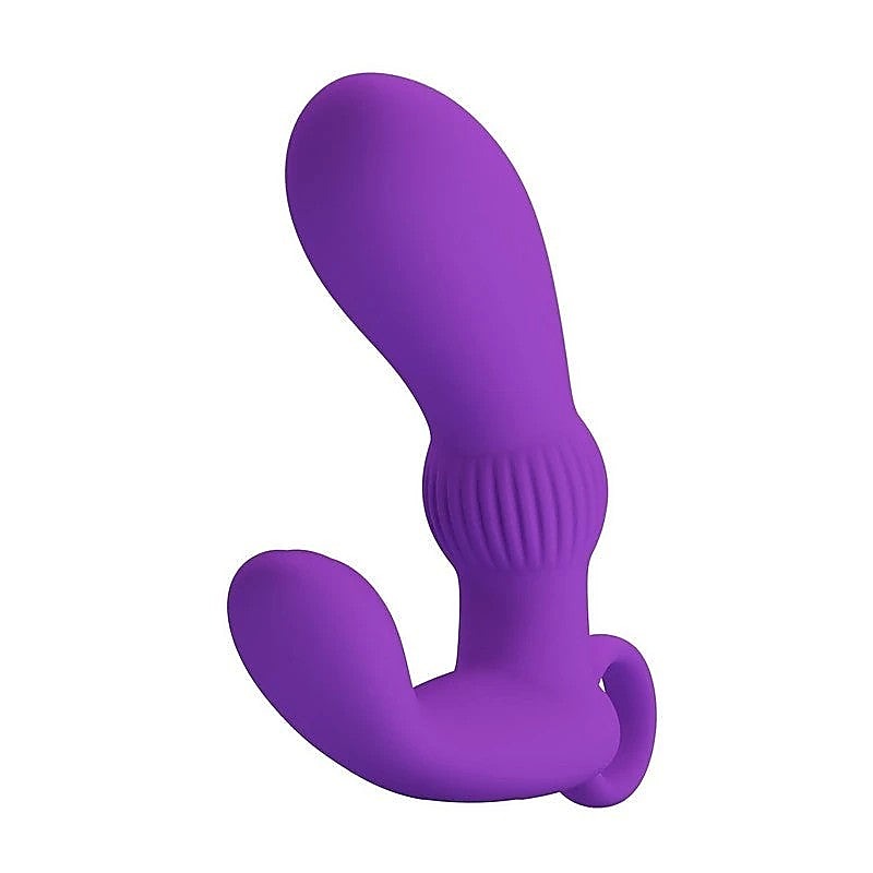 Baile Pretty Love Cayla Rechargeable Prostate Massager with Textured Design - Prostate Sex Toys