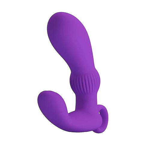 Baile Pretty Love Cayla Rechargeable Prostate Massager with Textured Design - Prostate Sex Toys