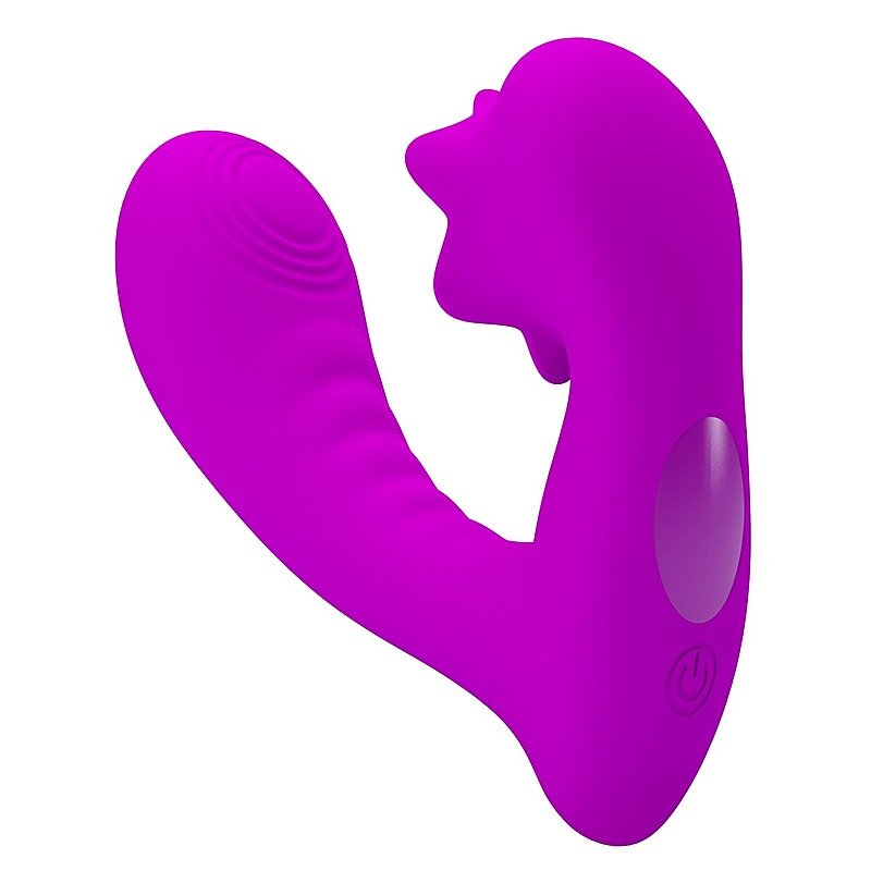 Baile Pretty Love Nadal Rechargeable G Spot Vibrator Purple Cock Ring - G-Spot Vibrators