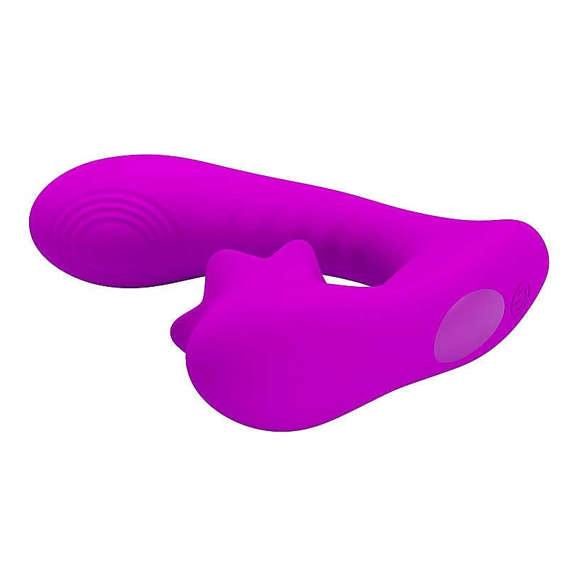 Baile Pretty Love Nadal Rechargeable G Spot Vibrator Purple Cock Ring - G-Spot Vibrators