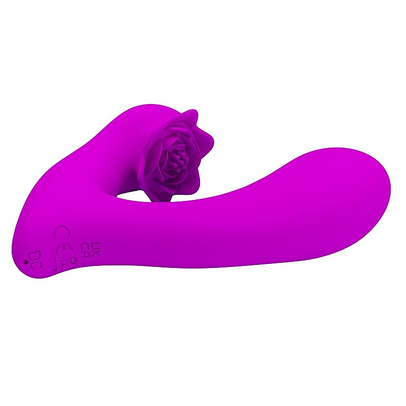 Baile Pretty Love Nadal Rechargeable G Spot Vibrator Purple Cock Ring - G-Spot Vibrators