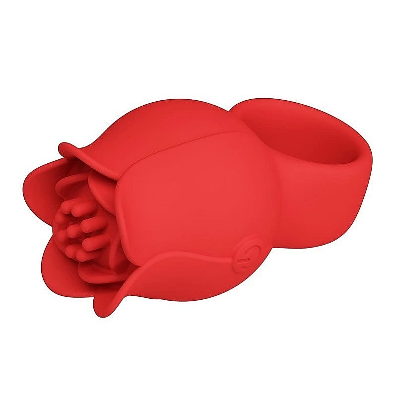 Baile Pretty Love Jae Rose Adult Finger Vibrator Red Cock Ring - Clit Ticklers and Pulsators