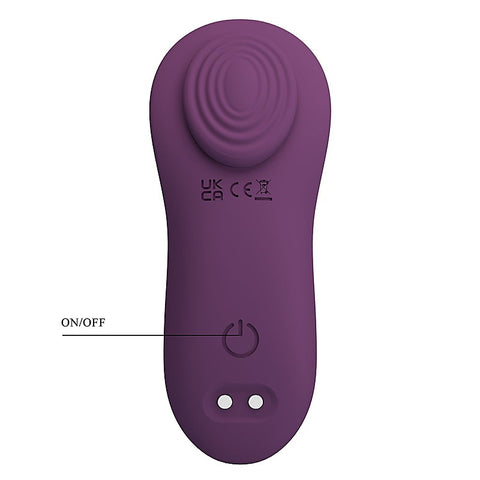 Baile Pretty Love Franz App Control G Spot Vibrator Byzantium with Textured Ring - G-Spot Vibrators