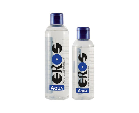 Eros AQUA Water Based Lubricant Bottle with Pump 1000ml Premium Quality - Water Based Lubes