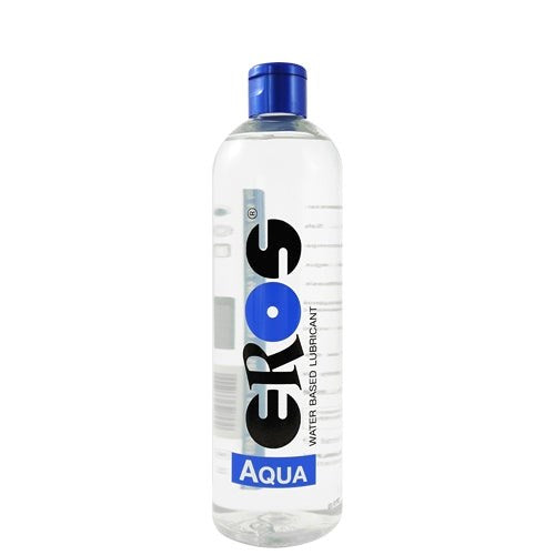 Eros AQUA Water Based Lubricant Bottle with Pump 1000ml Premium Quality - - Water Based Lubes