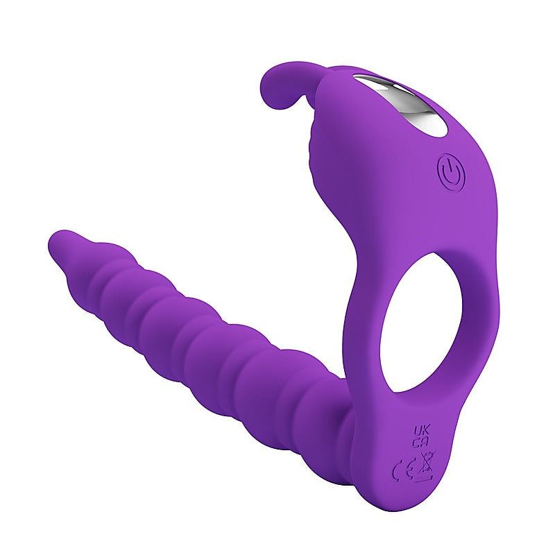 Blackney Rechargeable 7 Functions Cock Ring by Baile - Vibrating Cock Rings