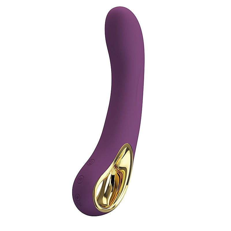 Baile Pretty Love Ethan App Control G Spot Vibrator Byzantium Cock Ring - G-Spot Vibrators