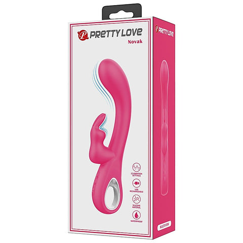 Pretty Love Novak 12 Functions Rabbit Vibrator by Baile - Rabbit Vibrators