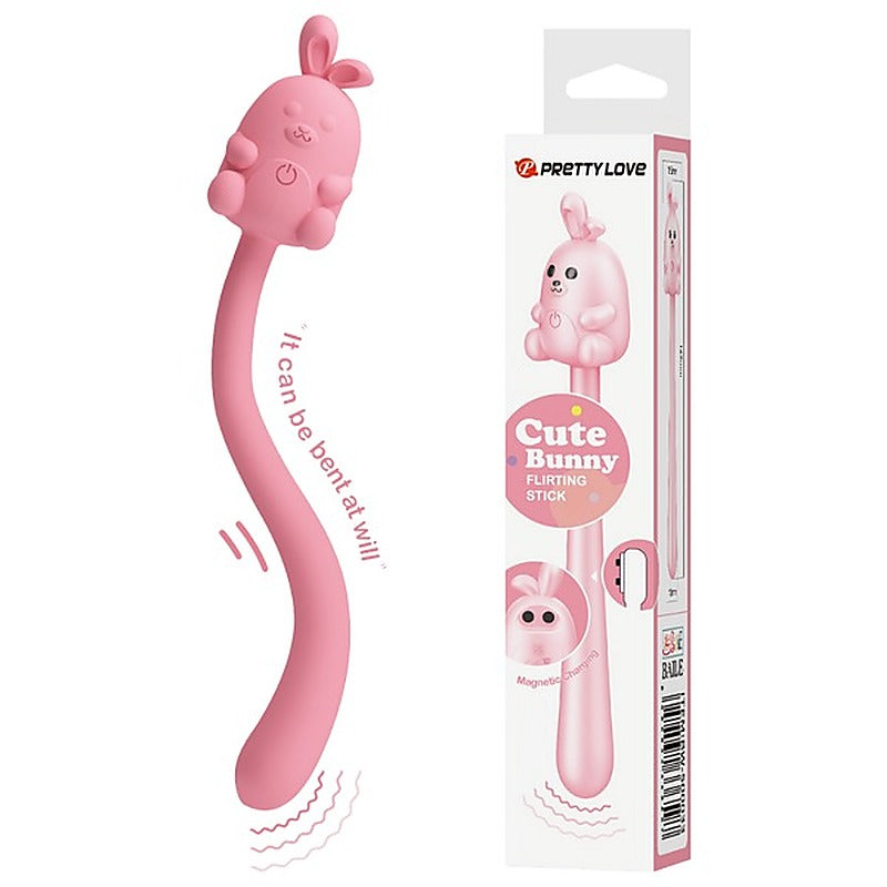 Pretty Love Cute Bunny Flirting Stick by Baile - Personal Massagers