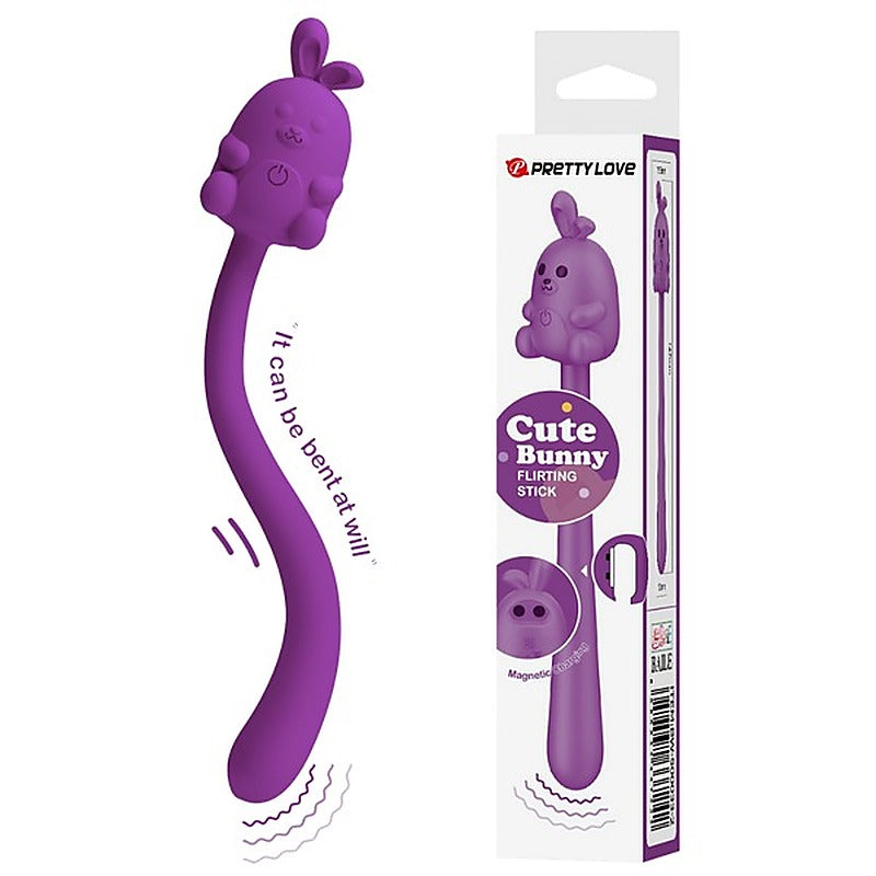 Pretty Love Cute Bunny Flirting Stick by Baile - Personal Massagers