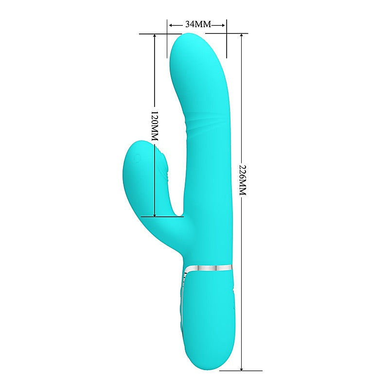 Mariana 4 in 1 Multi Function Rabbit Vibrator by Baile - Rabbit Vibrators